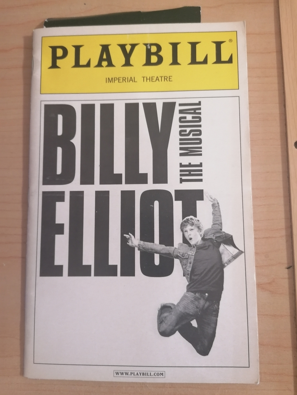 Billy Elliot Broadway Playbill #2